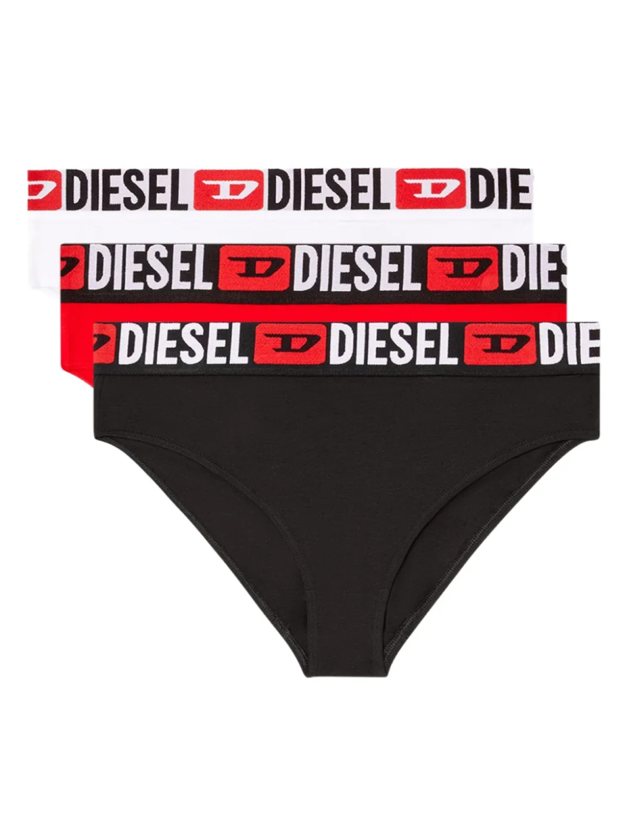 

Трусы Sam-D-Core (упаковка из трех штук) Diesel, черный
