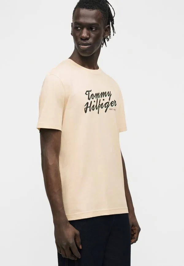 Летняя футболка с графическим принтом Tommy Hilfiger, Muslin — фото 4