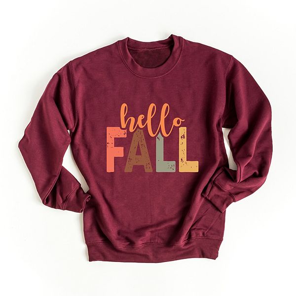 

Графический свитшот для женщин Hello fall cursive block Simply Sage Market, Maroon, Зеленый, Графический свитшот для женщин Hello fall cursive block Simply Sage Market, Maroon