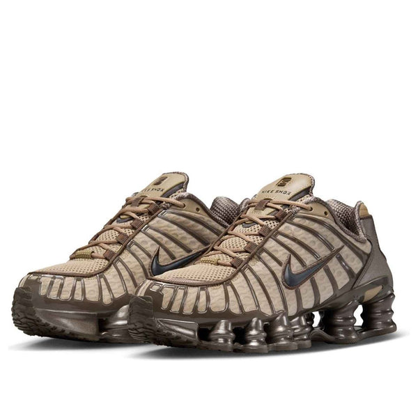 Кроссовки shox tl Nike, коричневый — фото 3