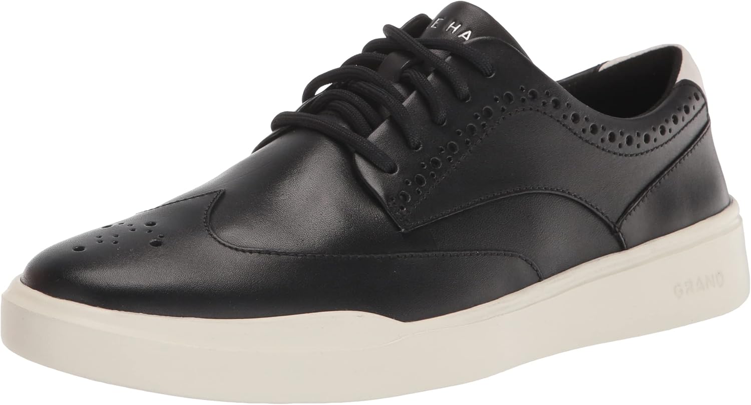 

Мужские кроссовки Cole Haan Grand Crosscourt с крыльчатым носком, черный