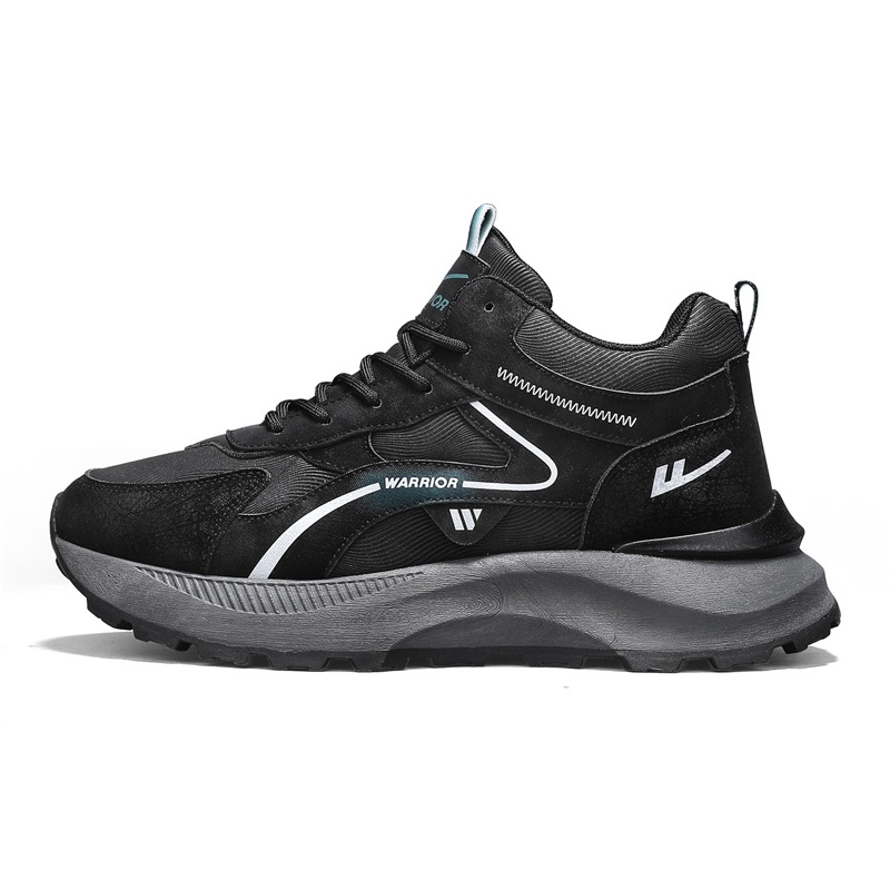 

WARRIOR Повседневные кроссовки Mid top Black для мужчин