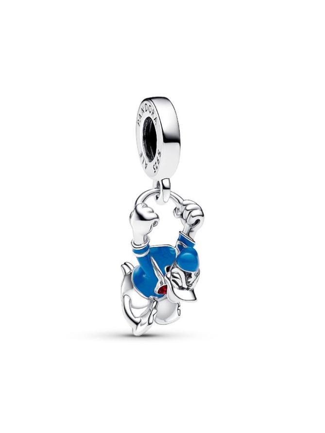 

Шарм Pandora Disney Donald Duck Dangle Charm, стерлинговое серебро