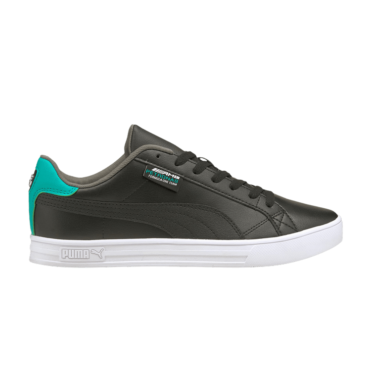 

Кроссовки Puma Mercedes-AMG Petronas F1 x Smash Vulc V3 Low 'Black Spectra Green', черный