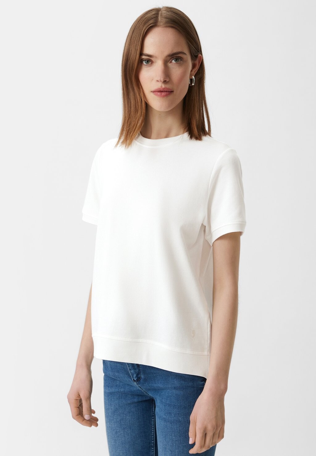 

Футболка базовая comma casual identity, цвет weiß