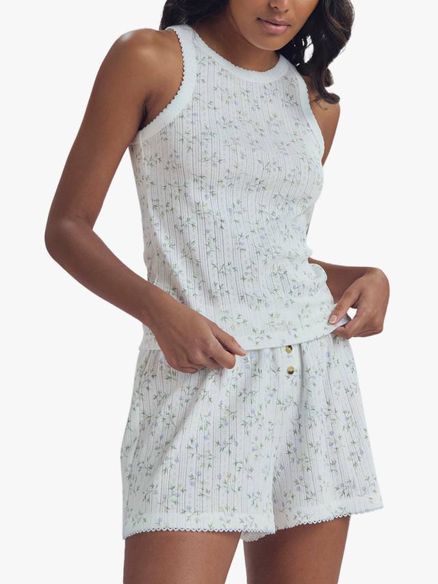 

Весенний топ-пижама Pointelle с ажурным узором Piglet in Bed, Spring Sprig