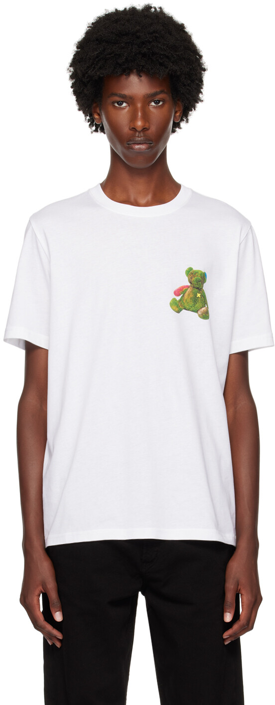 

Белая графическая футболка PS by Paul Smith