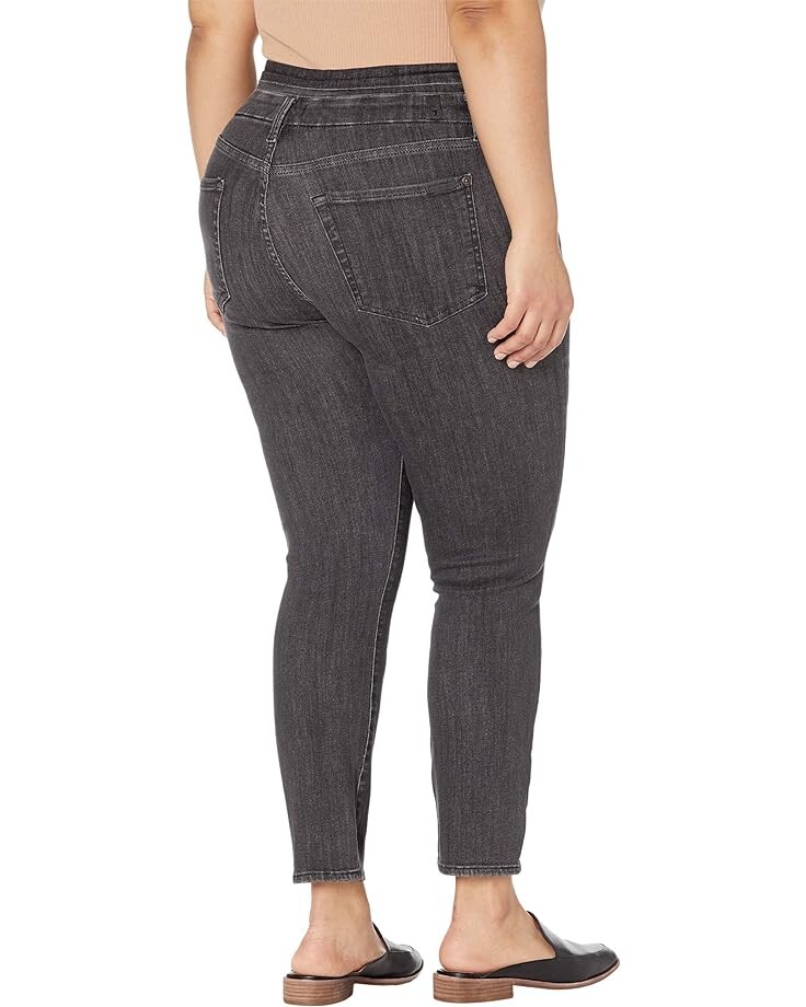 

Джинсы 7 For All Mankind High-Waist Skinny Cumberbund Waistband in Trixie Black, цвет Trixie Black