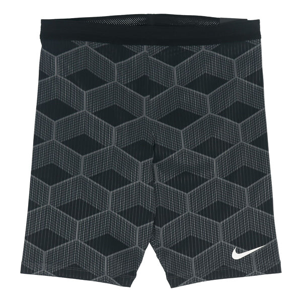 

Шорты men's team kenya aeroswift logo tight contrasting colors shorts black Nike, черный