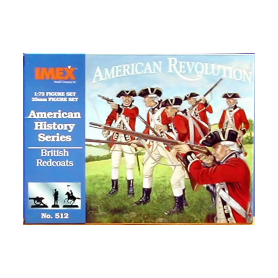 

Британские красные мундиры, American History Series (1:72)