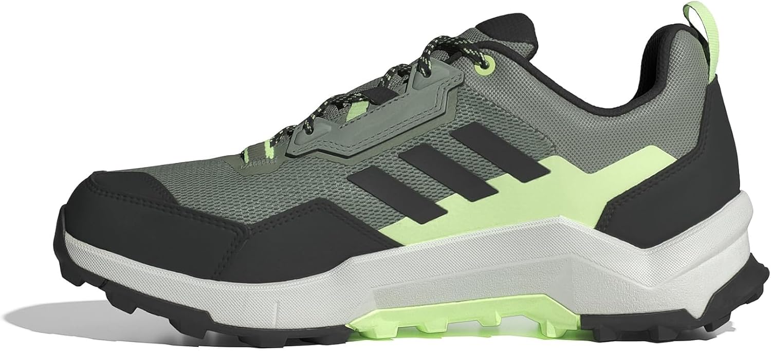 Мужские походные кроссовки Adidas Terrex Ax4, черный/зеленый — фото 4