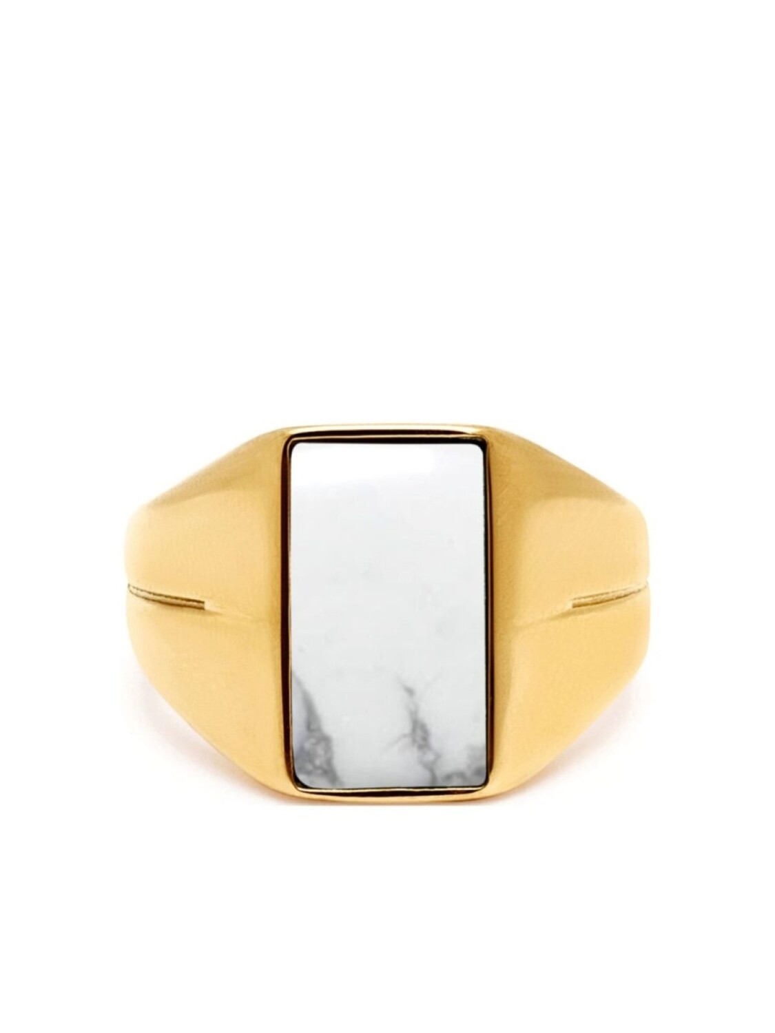 

Перстень с тиснением Nialaya Jewelry, золотой