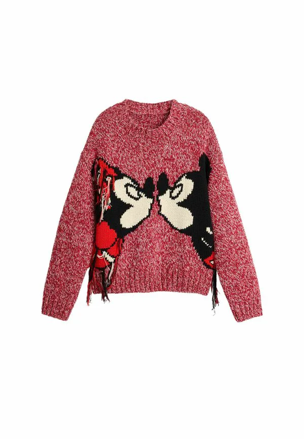 Джемпер с микки и минни маус Desigual, White