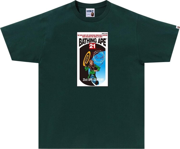 

Футболка BAPE By Bathing Ape 'Green', зеленый