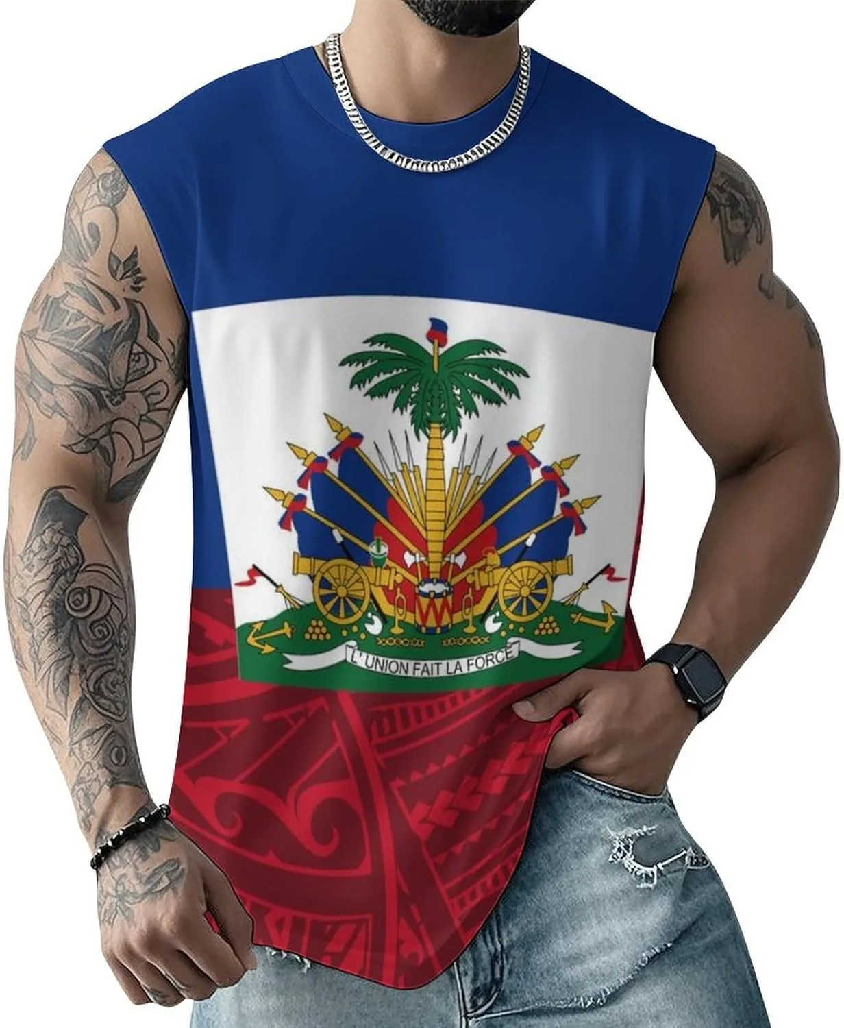

JooMeryer мужская футболка American Samoa Polynesian Tribal Muscle Tank Top joo meryer