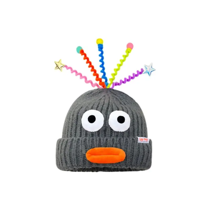 

FREE RABBITⅡ Пряжа пуловерная шапка Unisex, Gray