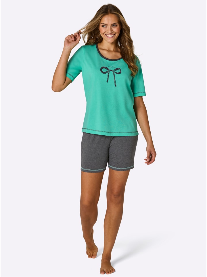 

WITT WEIDEN Короткие шорты серо-желтого и антрацитово-сине-зеленого цвета