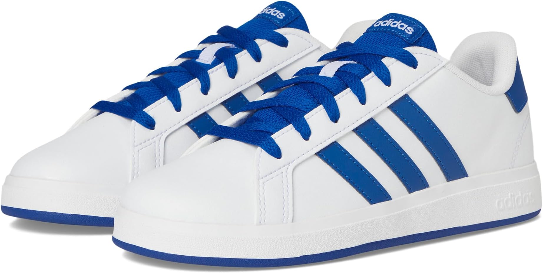 

Кроссовки Adidas Kids Grand Court 2.0 Shoes, White/Team Royal Blue/Black