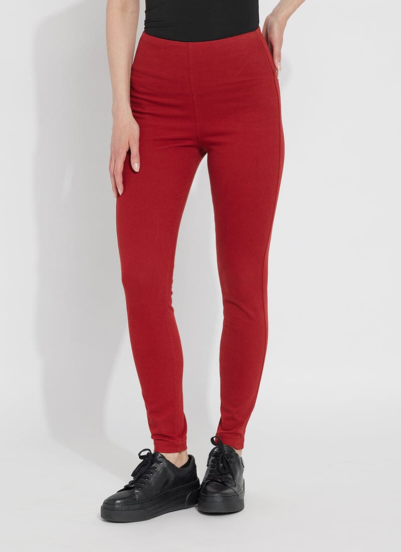 

Брюки женские Lyssé New York, цвет matte red