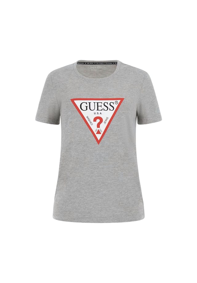 

Футболка с коротким рукавом оригинал Guess, серый