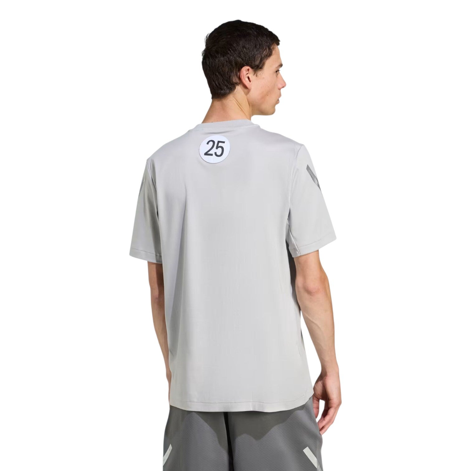 Футболка adidas x Mercedes AMG Petronas Formula One Team T-Shirt Regular Fit 'Grey Two' — фото 3