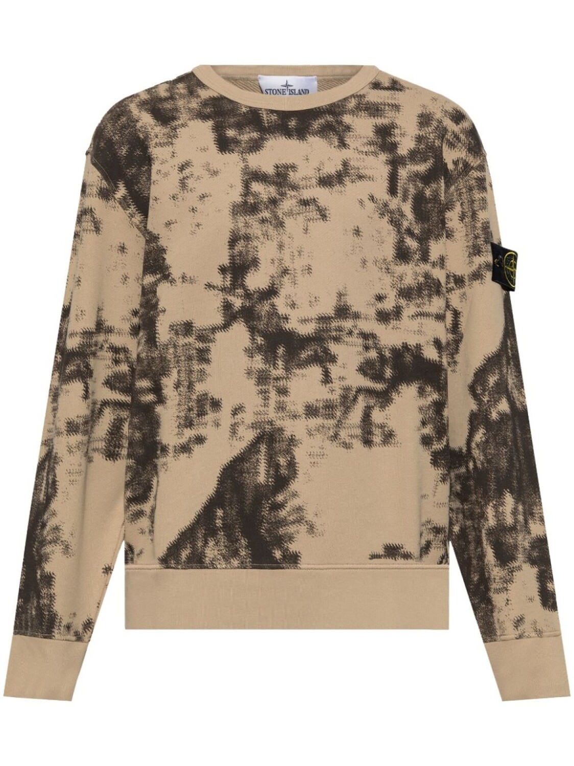 

Толстовка с круглым вырезом Stone Island, нейтральный цвет