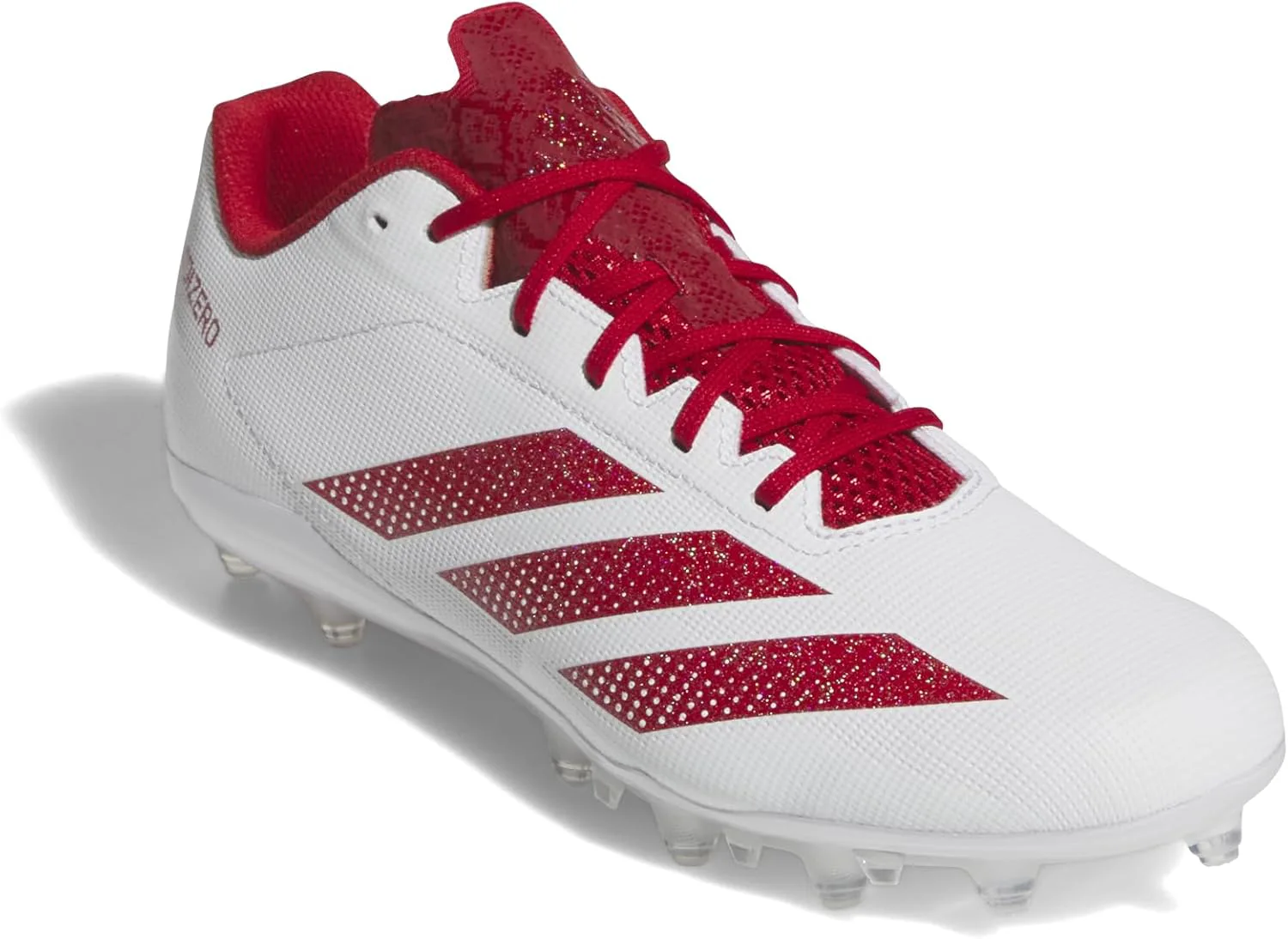 Мужские кроссовки Adidas Adizero Electric.2 для американского футбола, белый/красный — фото 3