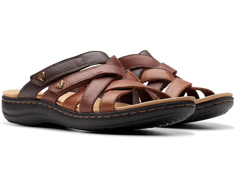 Сандалии Clarks Laurieann Bali, цвет Brown Combi