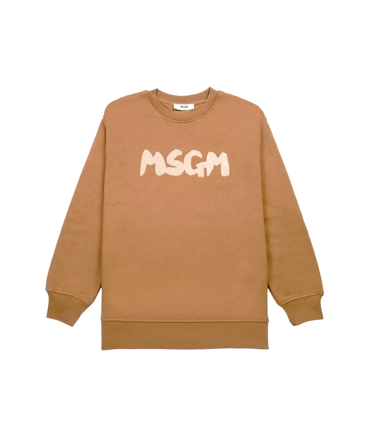 Детская толстовка MSGM с логотипом Brushstroke (новая модель).