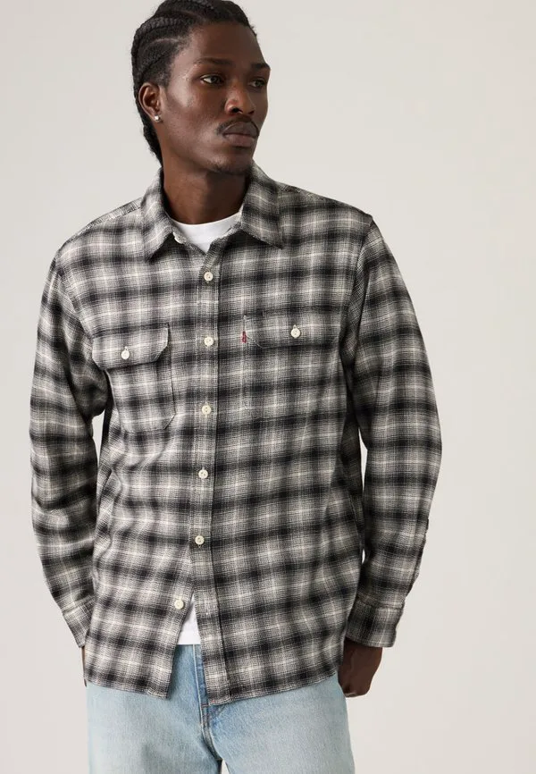 Рабочая рубашка джексона Levi'S, Kana Plaid Jet Black Twill — фото 3