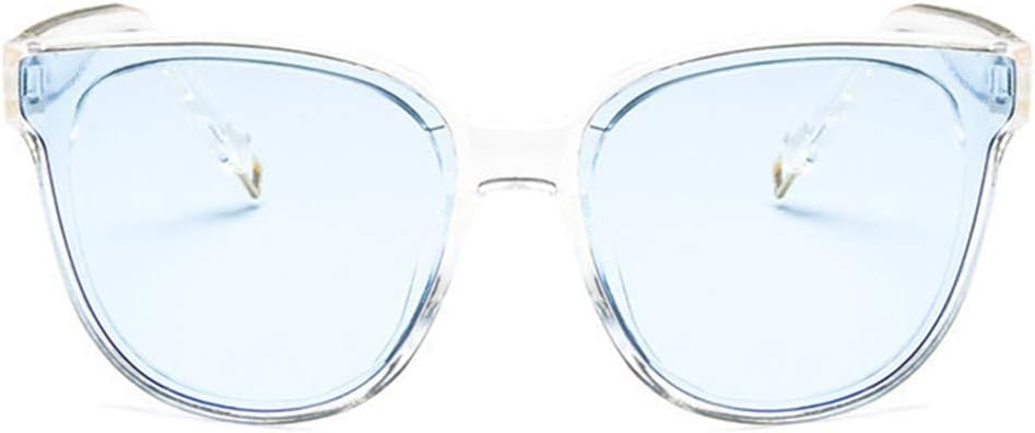 

Солнцезащитные очки Shiratori унисекс, модные, белые с серыми линзами, для праздничного сезона, квадратные, неполяризованные, с защитой от УФ-излучения UV400, Transparent Blue