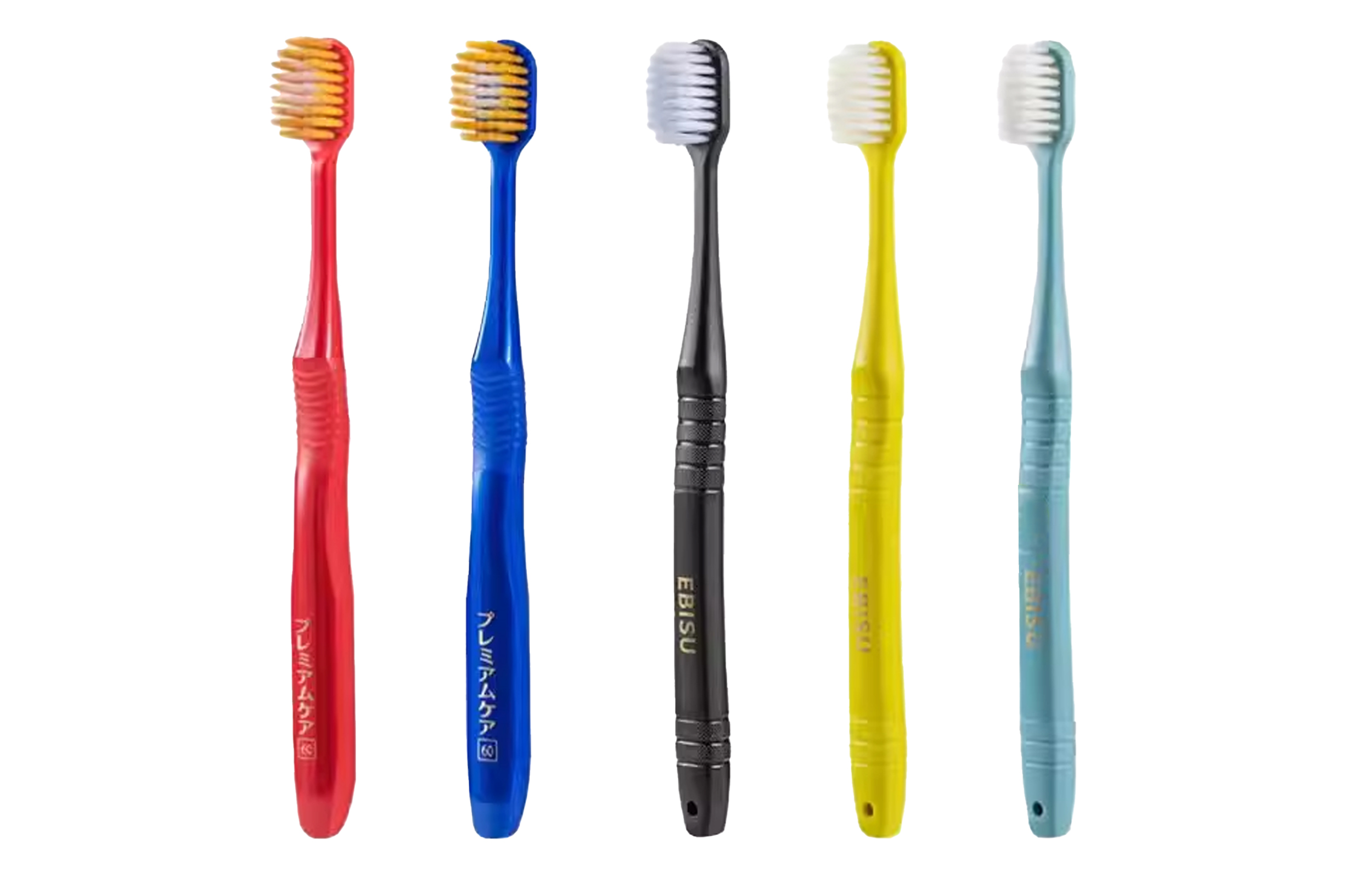 

Широкие зубные щетки Velvet с 48 щетинками, очищающие, 5 шт EBISU