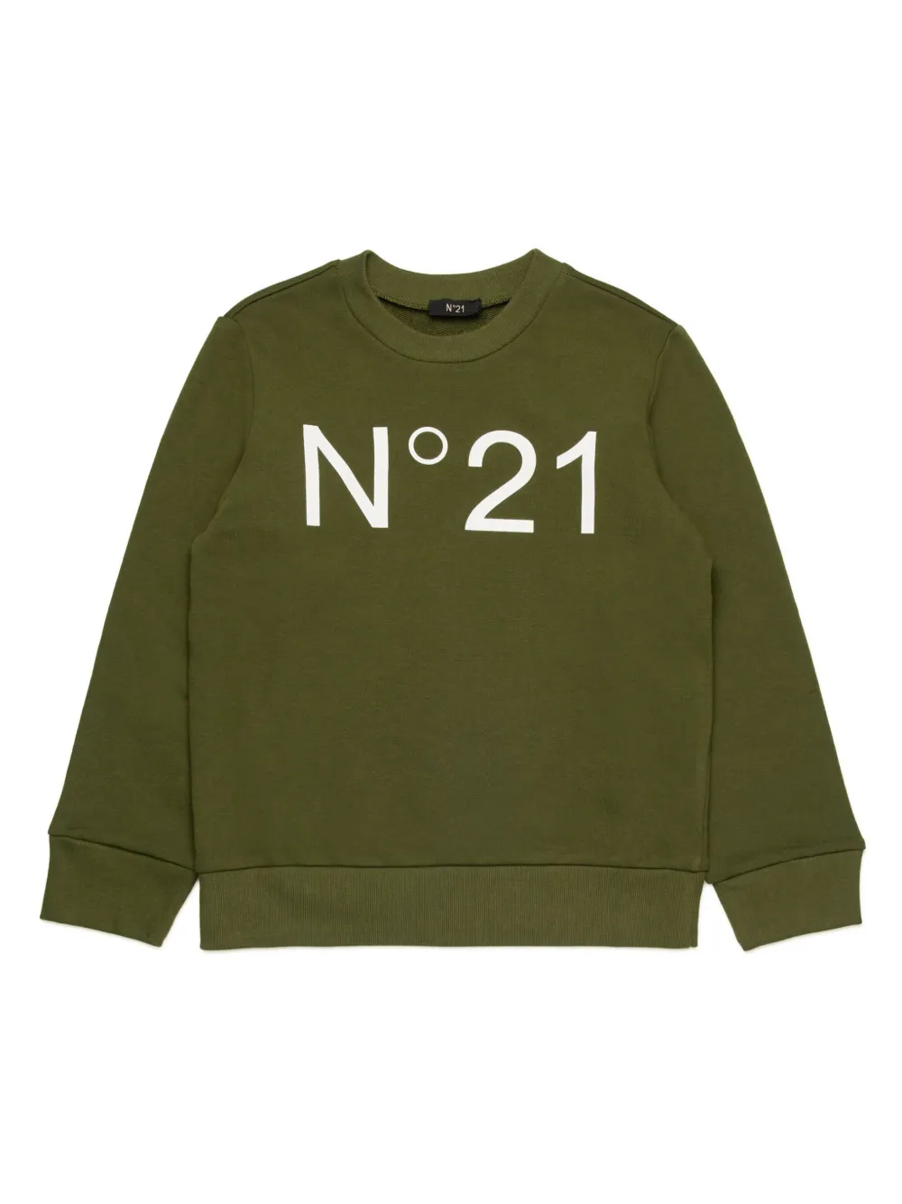 

Толстовка с логотипом Nº21 Kids, зеленый