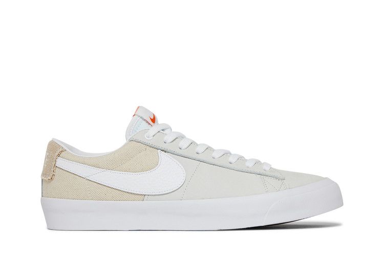 Кроссовки Nike Zoom Blazer Low Pro GT ISO SB 'White', белый — фото 2
