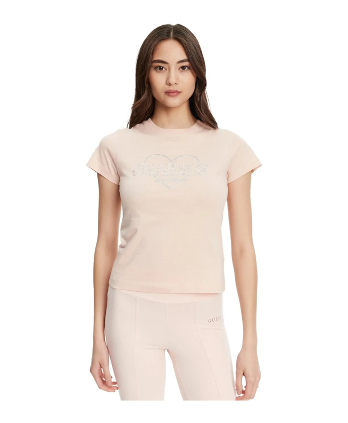 

Футболка Guess, розовый