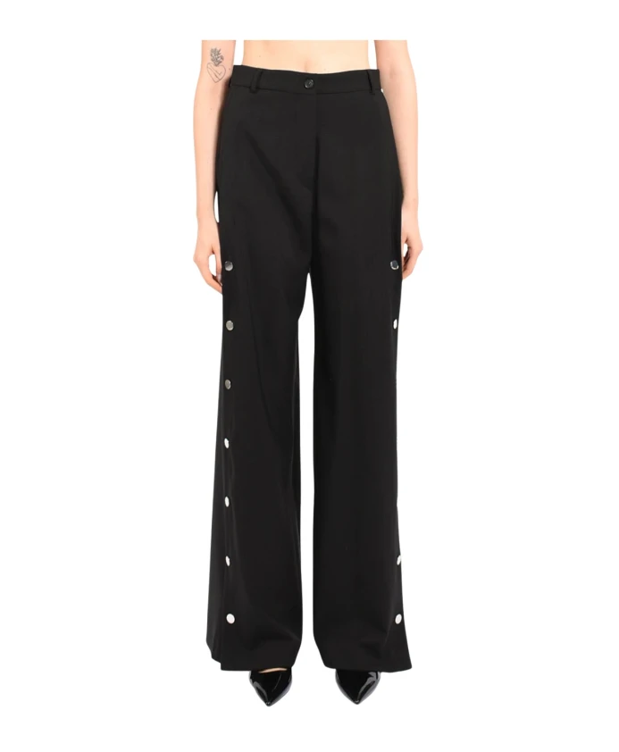 

Широкие брюки Sportmax, черный