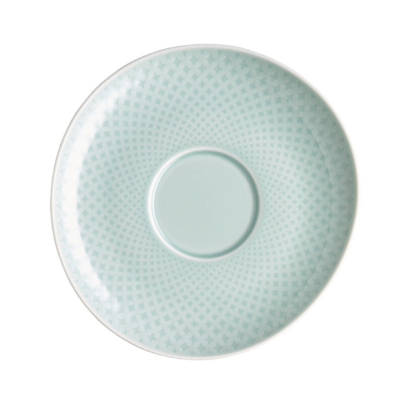 

Junto Opal Green - Фарфоровое блюдце Cafe au Lait 18 см Rosenthal, зеленый