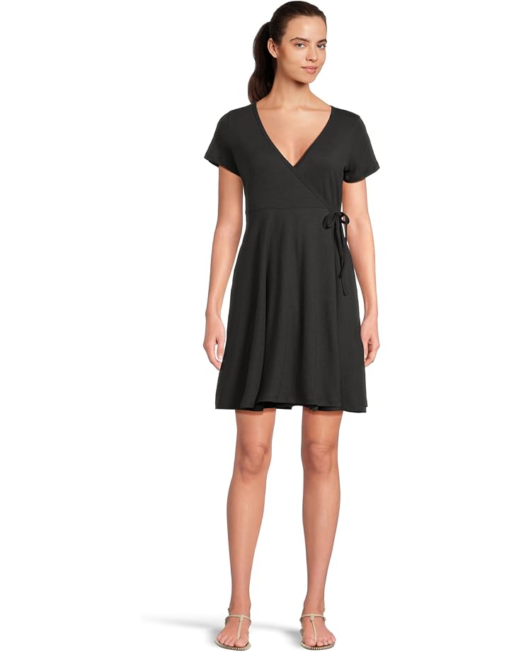 

Платье Toad&Co Freesia Wrap Short, черный