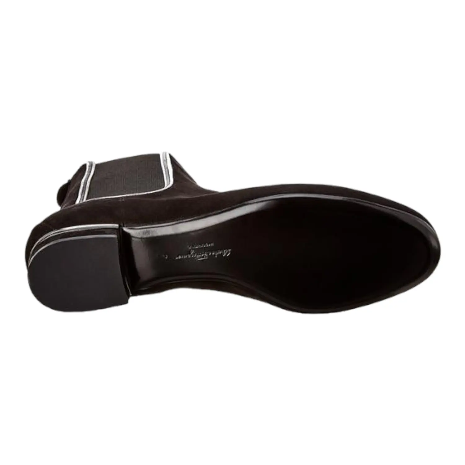Женские ботинки SALVATORE FERRAGAMO Aicha 724947 Черные, мультиколор — фото 4