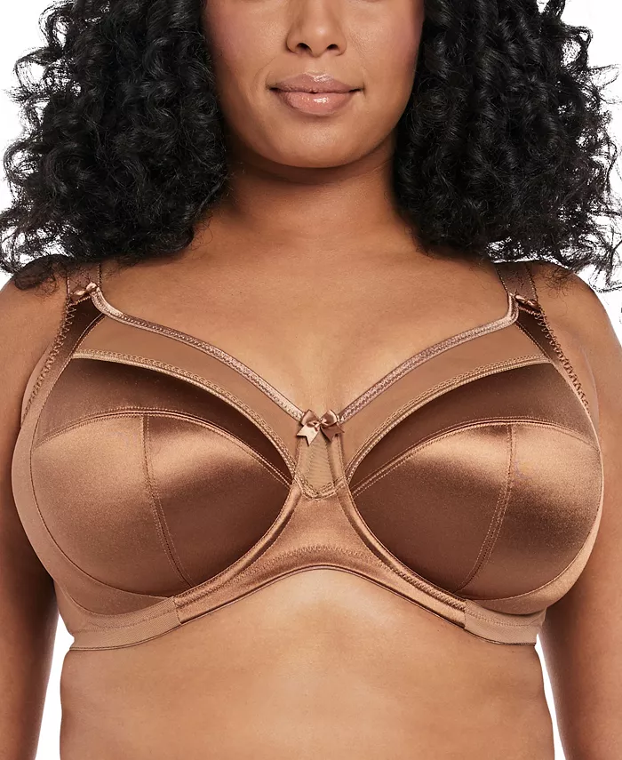 

Бюстгальтер Keira Plus Size на косточках Goddess, красный