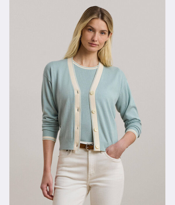

Кардиган Loose fit Lauren Ralph Lauren, синий