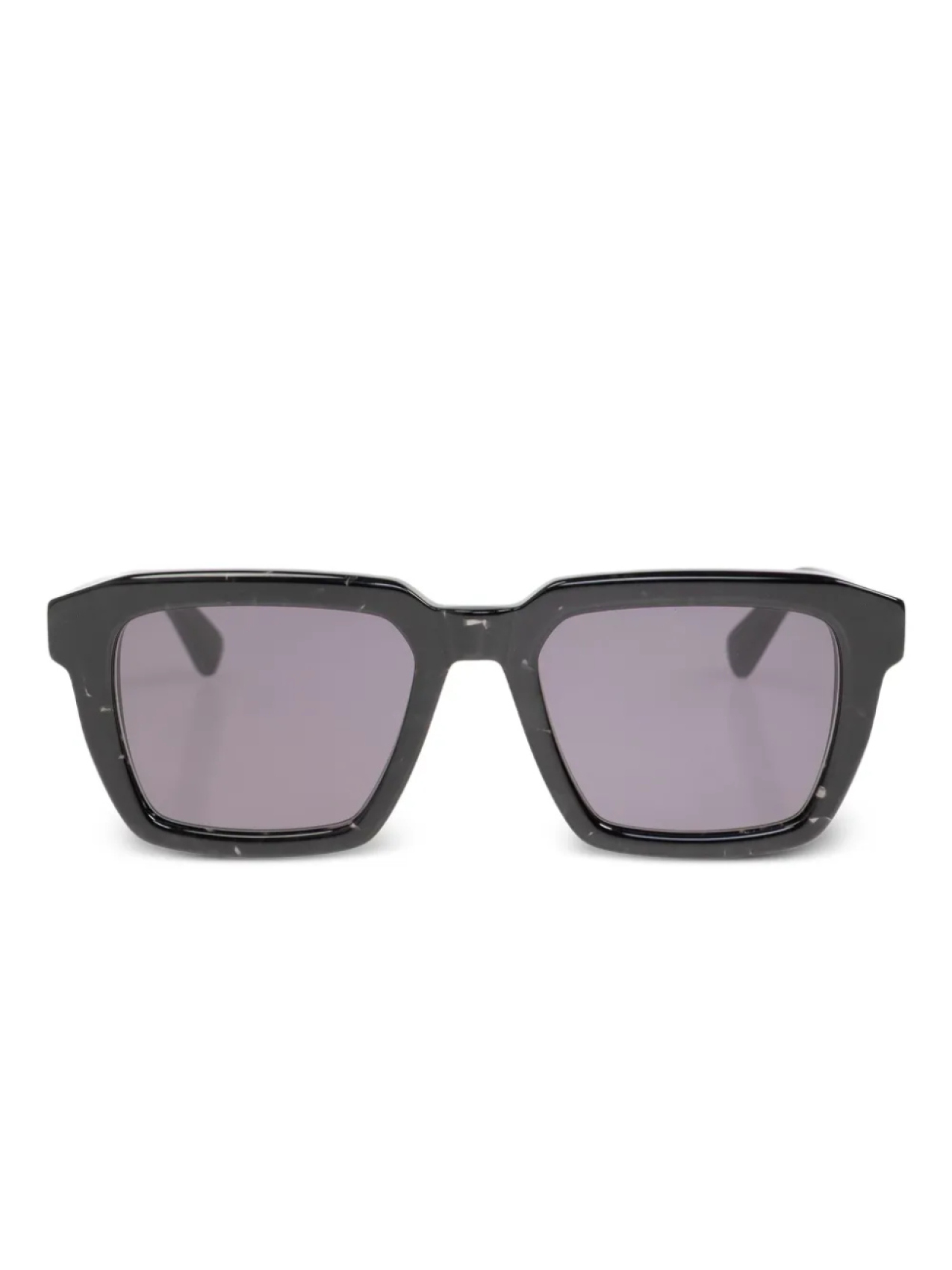 

Солнцезащитные очки в угловатой оправе Mykita, черный