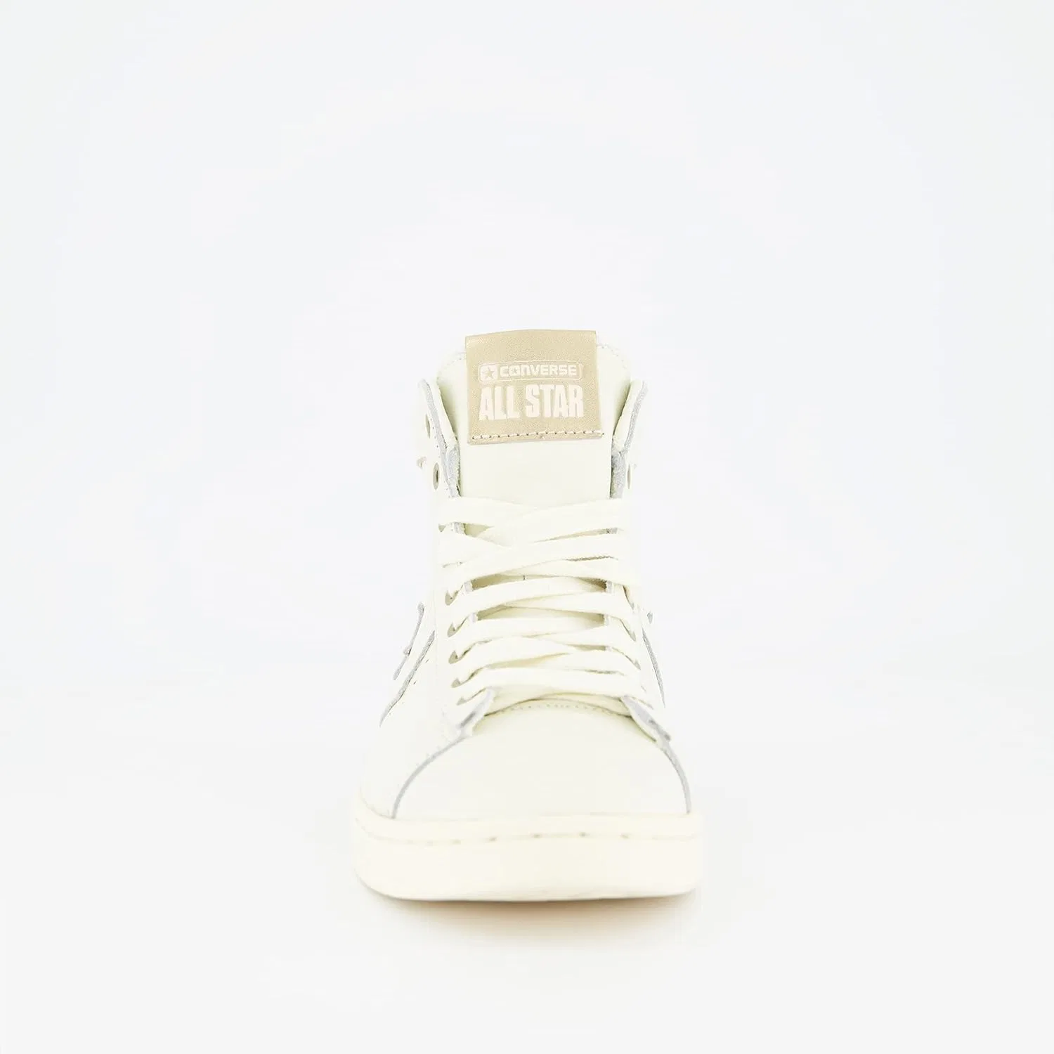 Унисекс кожаные высокие кроссовки Pro Leather Hi Sneaker Converse, Natural — фото 2