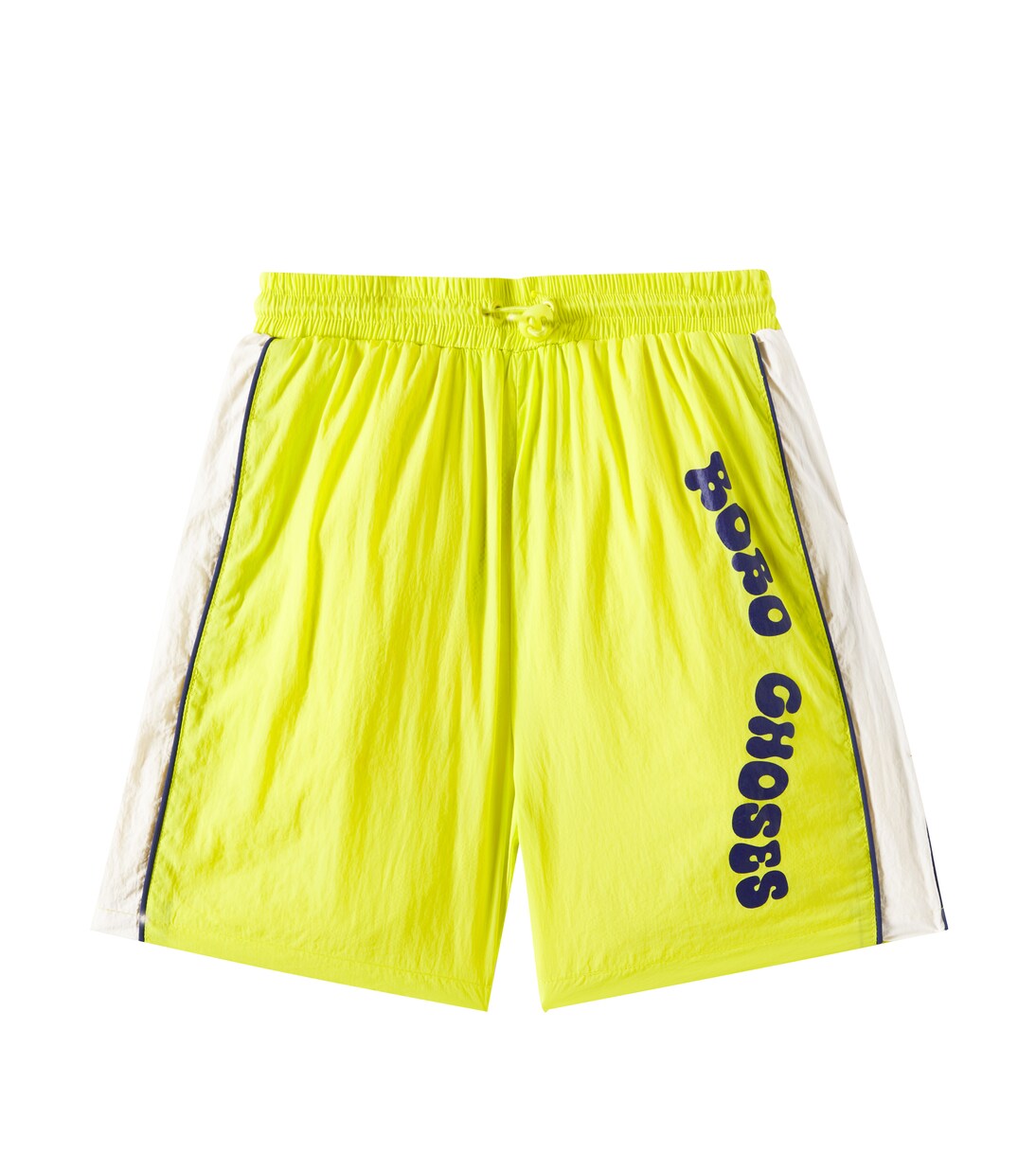 

Шорты с волнистым логотипом Bobo Choses, Light Yellow