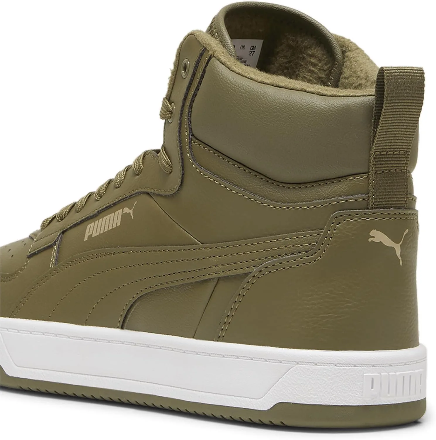 Детские кроссовки Puma Caven 2.0 Mid Trainers, зеленый — фото 3