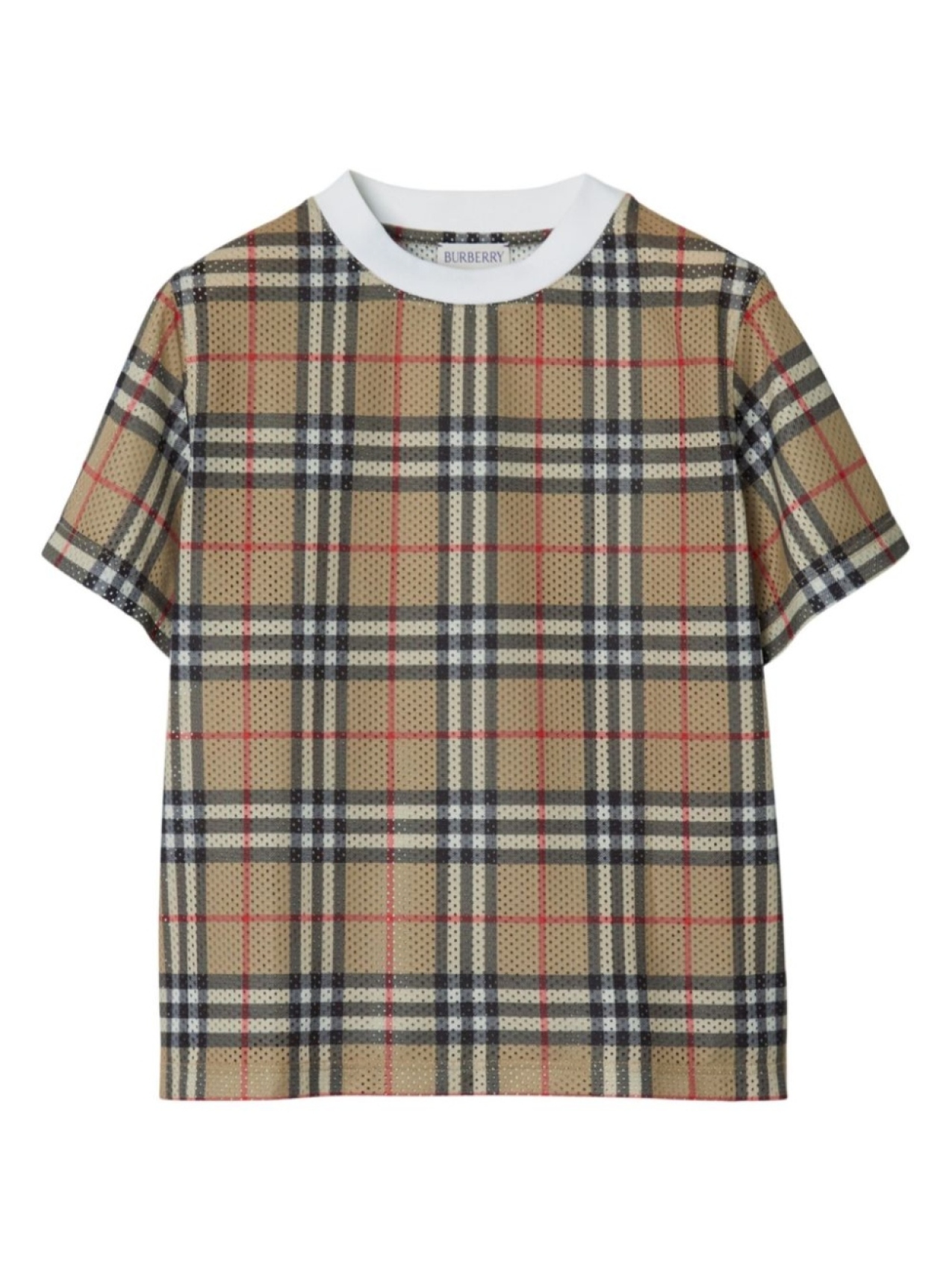 

Burberry Kids футболка, нейтральный цвет