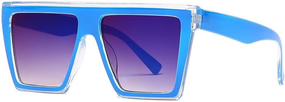 

Модные большие черные солнцезащитные очки для женщин в винтажном стиле, большие очки с плоской верхней частью, солнцезащитные очки для женщин с защитой от УФ-излучения UV400 HVTVTLA, C4