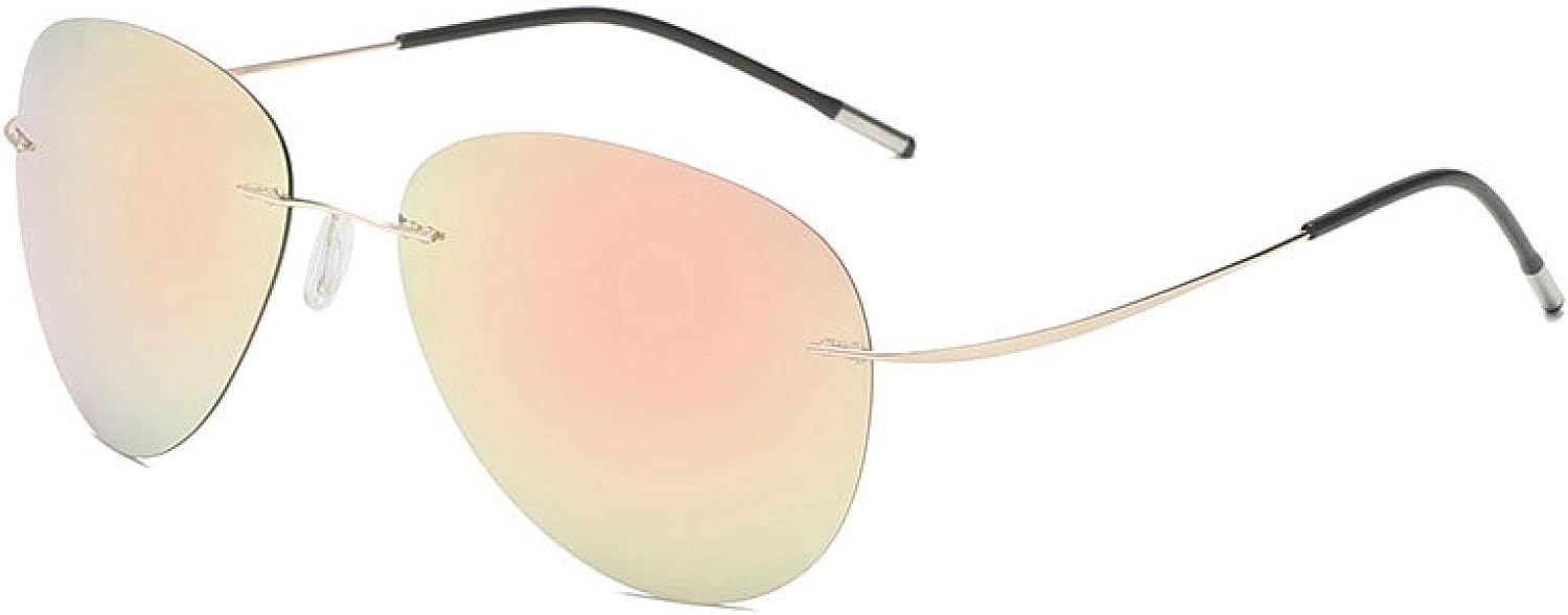 

Солнцезащитные очки с защитой от УФ-излучения UV400 | Легкая оправа | Для женщин и мужчин | Для занятий спортом на открытом воздухе и вождения DSVIGF, C6 Pink Coated Lens