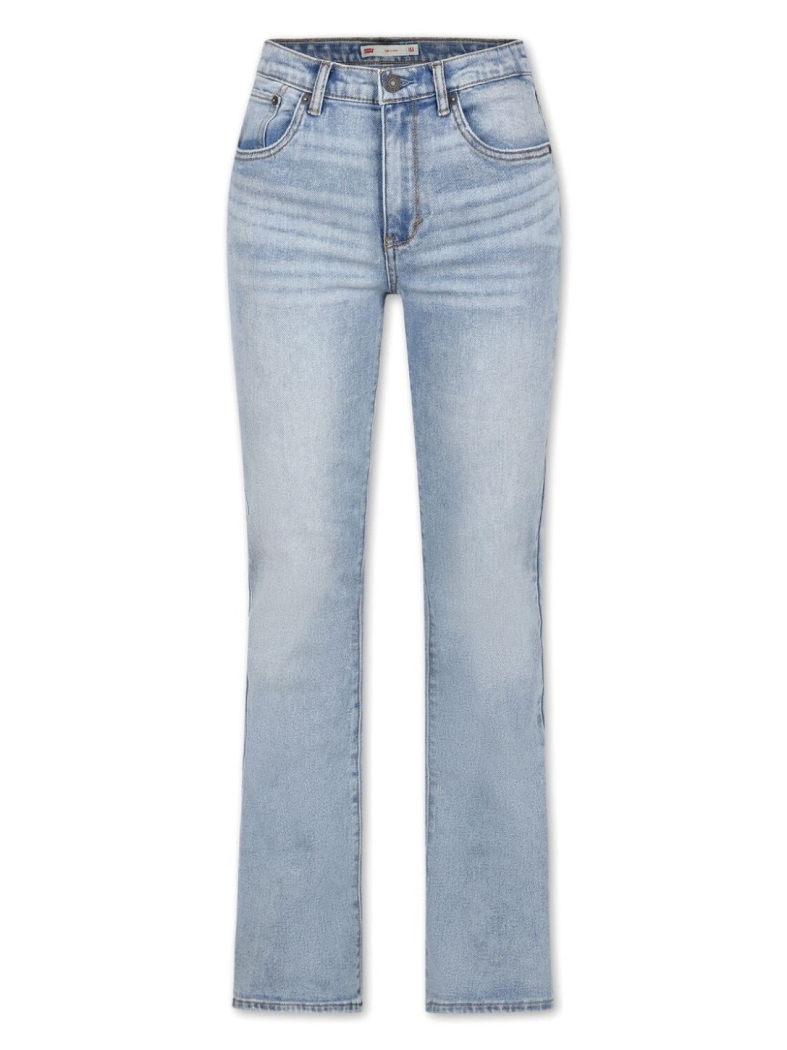 

Levi's Kids прямые джинсы с логотипом, синий