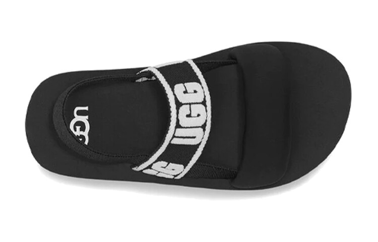 Горка-слайд Zuma Sling Slide черная белая детская Ugg — фото 4